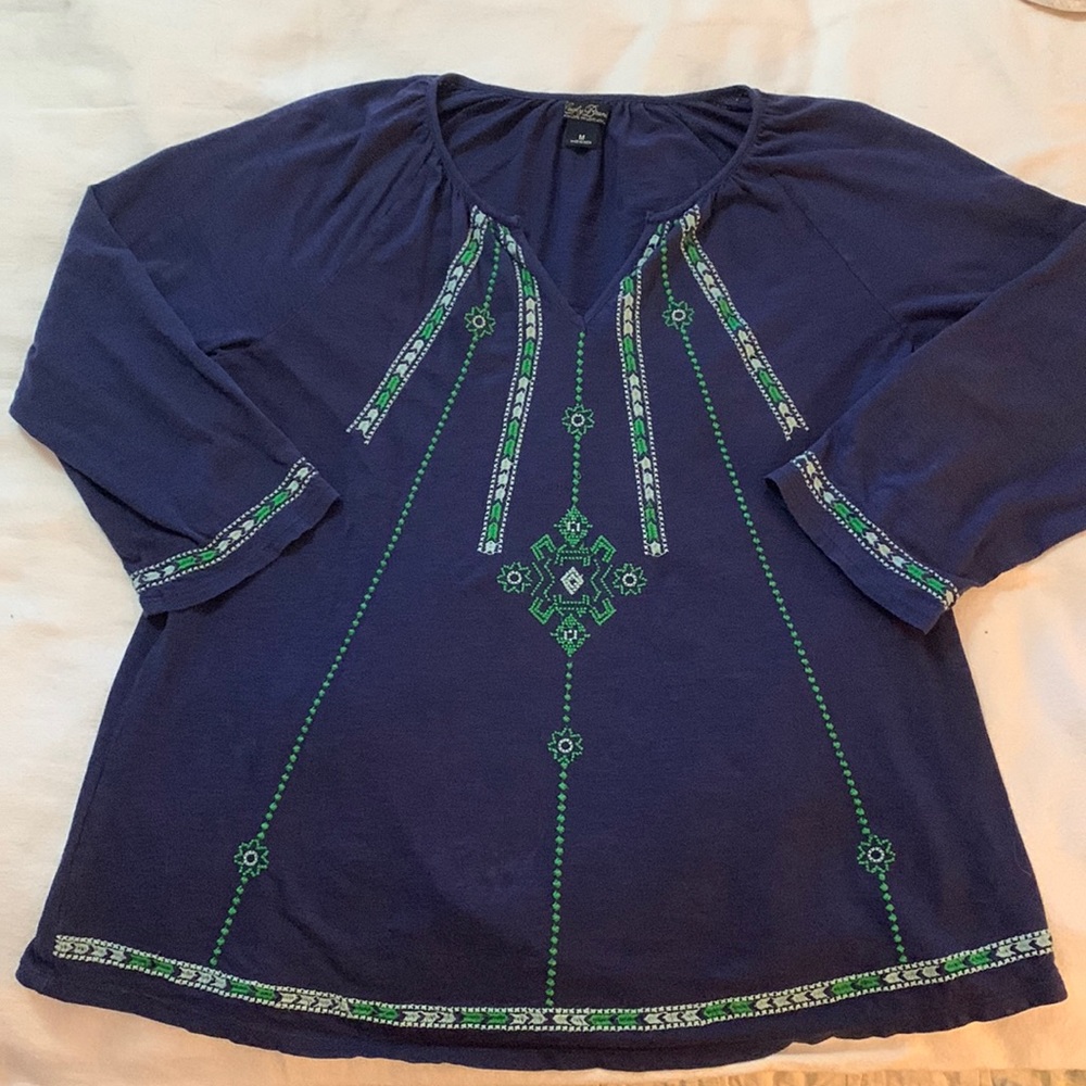 Navy Blouse